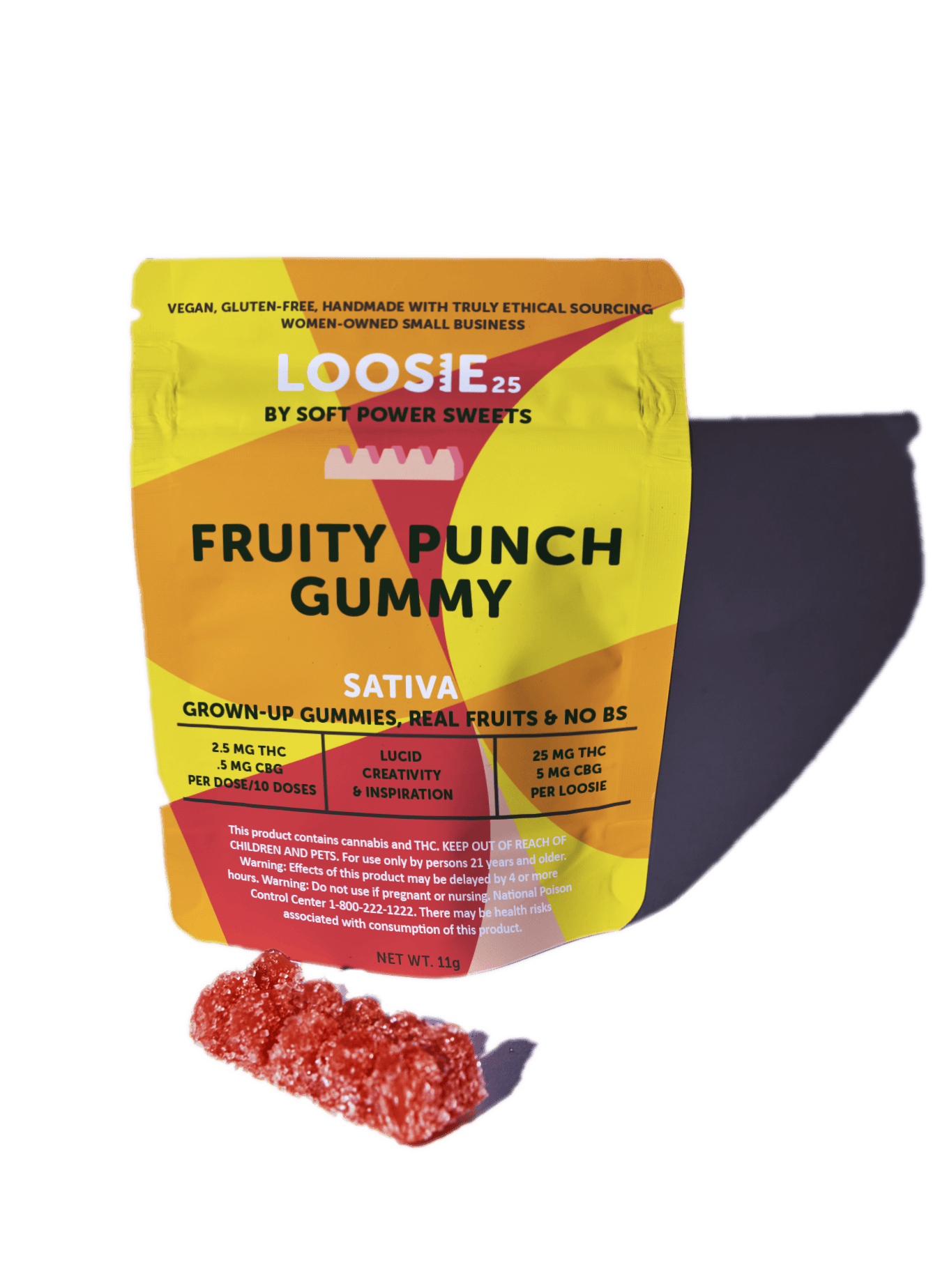 SPS Loosie | Fruity Punch | Sativa Gummy | 25mg