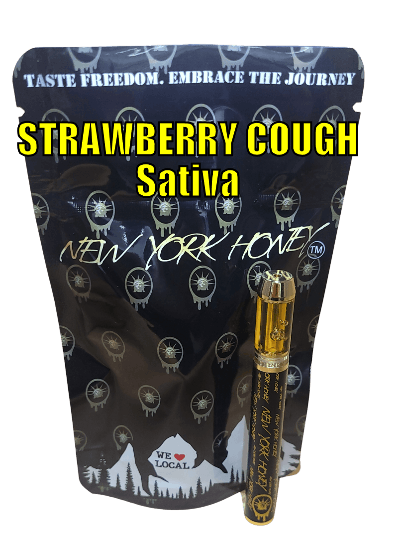 New York Honey AIO - Strawberry Cough 1g - SATIVA - 1g | Vaporizers |  undefined | Premier Earth Corp. (Rec)