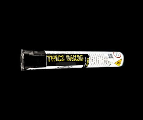 TWIC3 BAK3D | Columbia Haze | 2pk Preroll | Hybrid | 1g