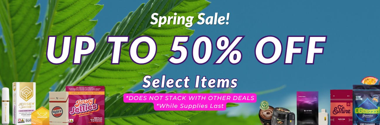 🧨 Spring Sale up to 50% OFF🧨