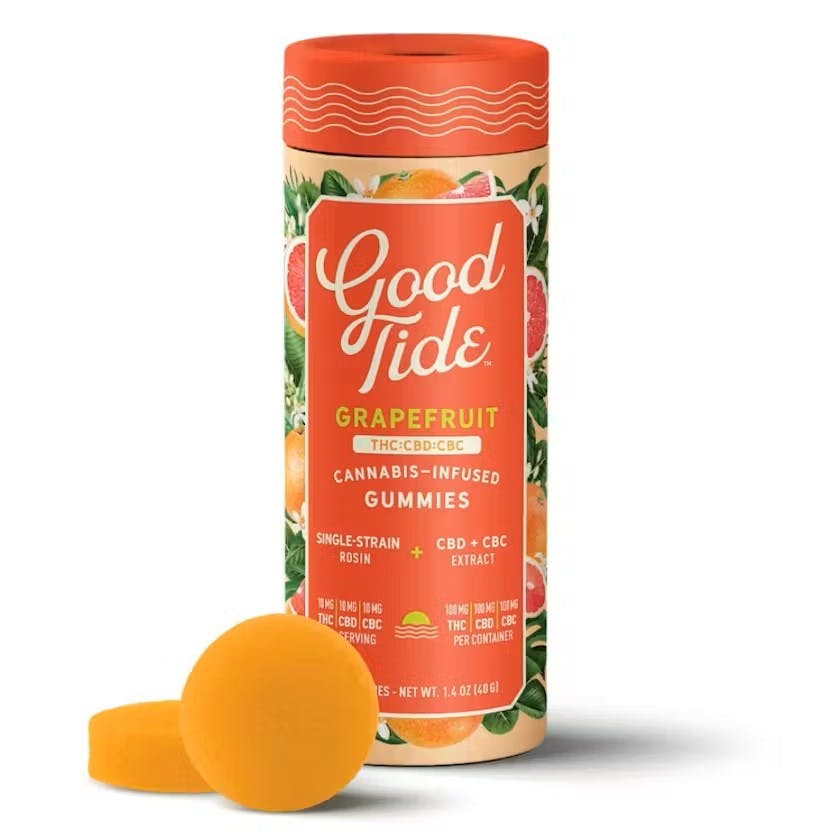 Grapefruit | 1:1:1 THC/CBD/CBC | Live Rosin 10pk/100mg