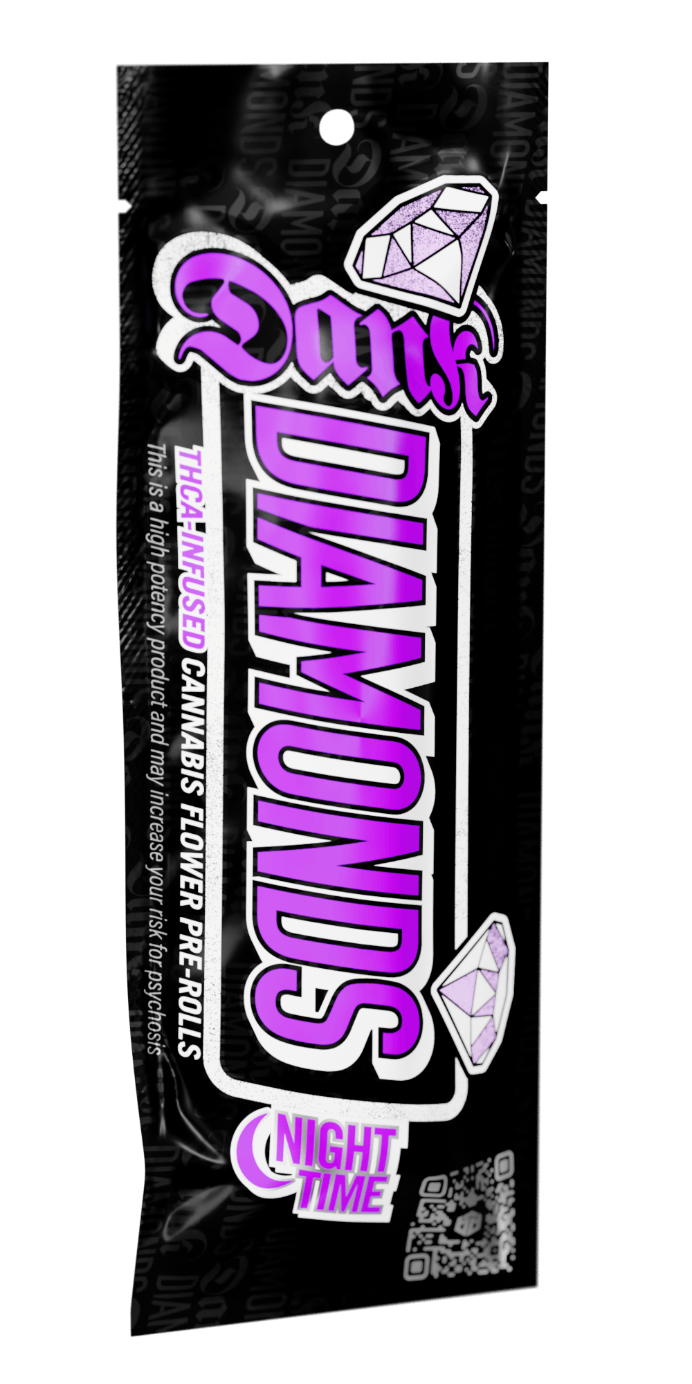 DANK DIAMONDS INFUSED  PREROLL CUSHION CUT