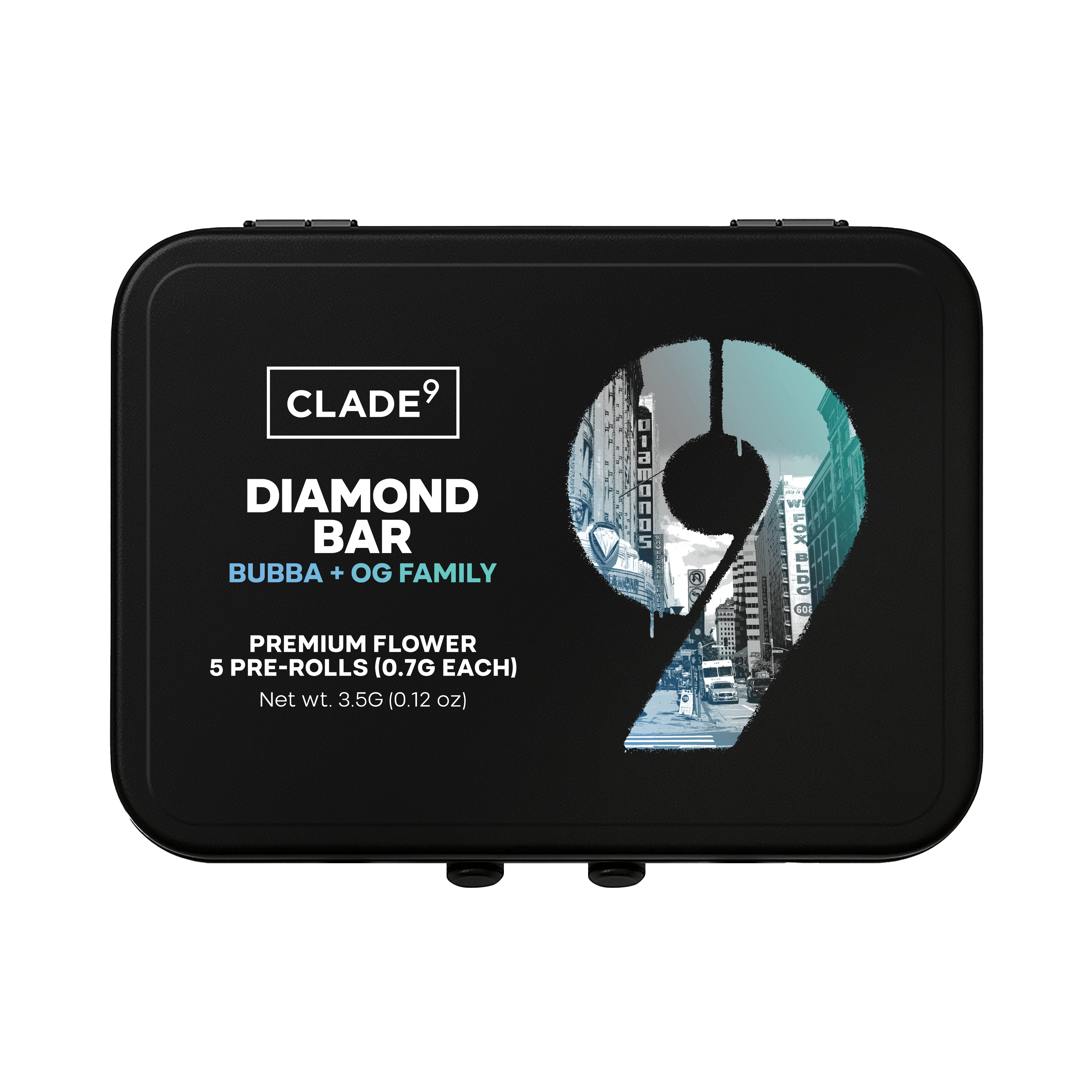 5PK DIAMOND BAR | 0. PREROLLS