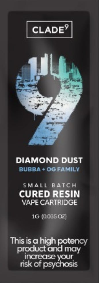 DIAMOND DUST |  CURED RESIN VAPE