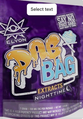 PURE MICHIGAN  DAB BAG