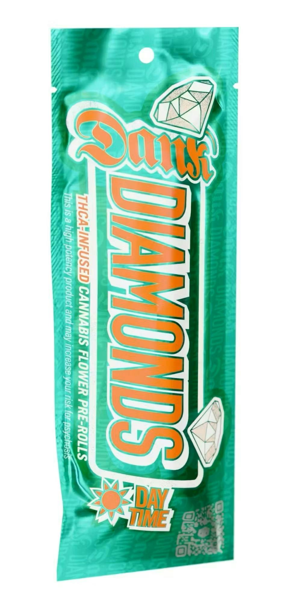 3PK DANK DIAMOND PRINCESS CUT  HEMP BLUNTS