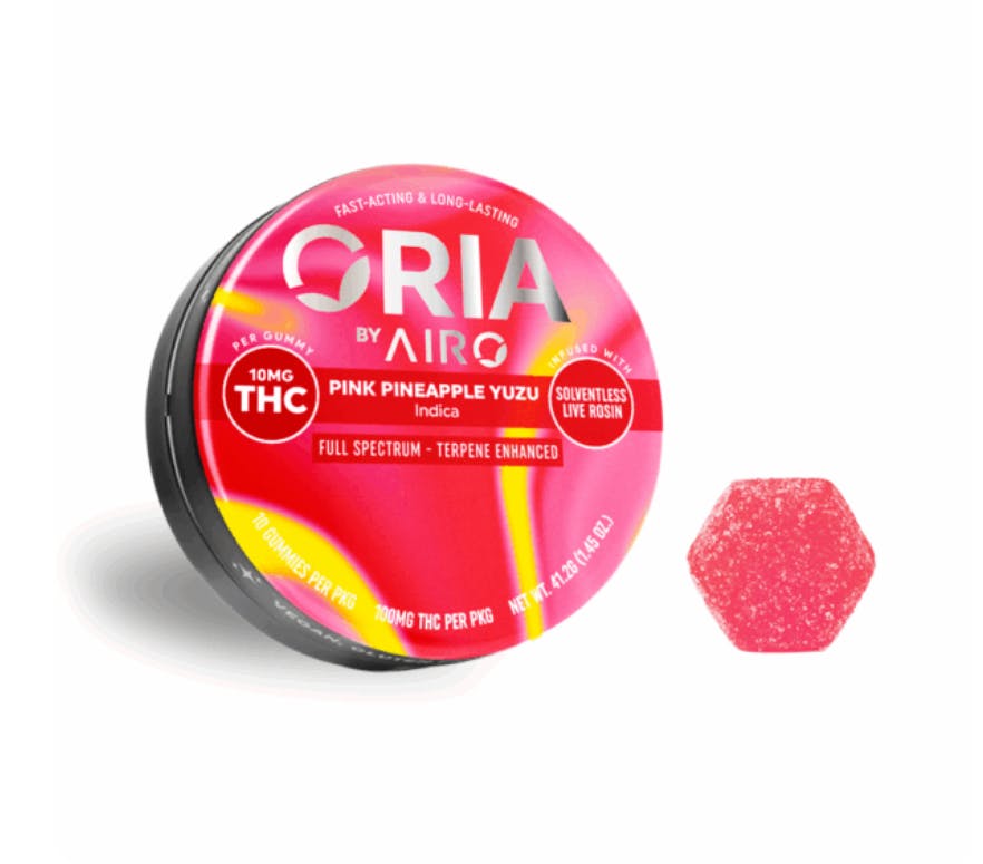 Pink Pineapple Yuzu | Live Rosin | 10pk100MG