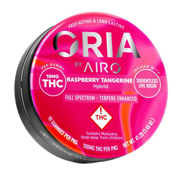 Raspberry Tangerine | Live Rosin | 10pk | 100mg