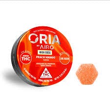 PEACH MANGO | 100MG | 10PK LIVE ROSIN GUMMY