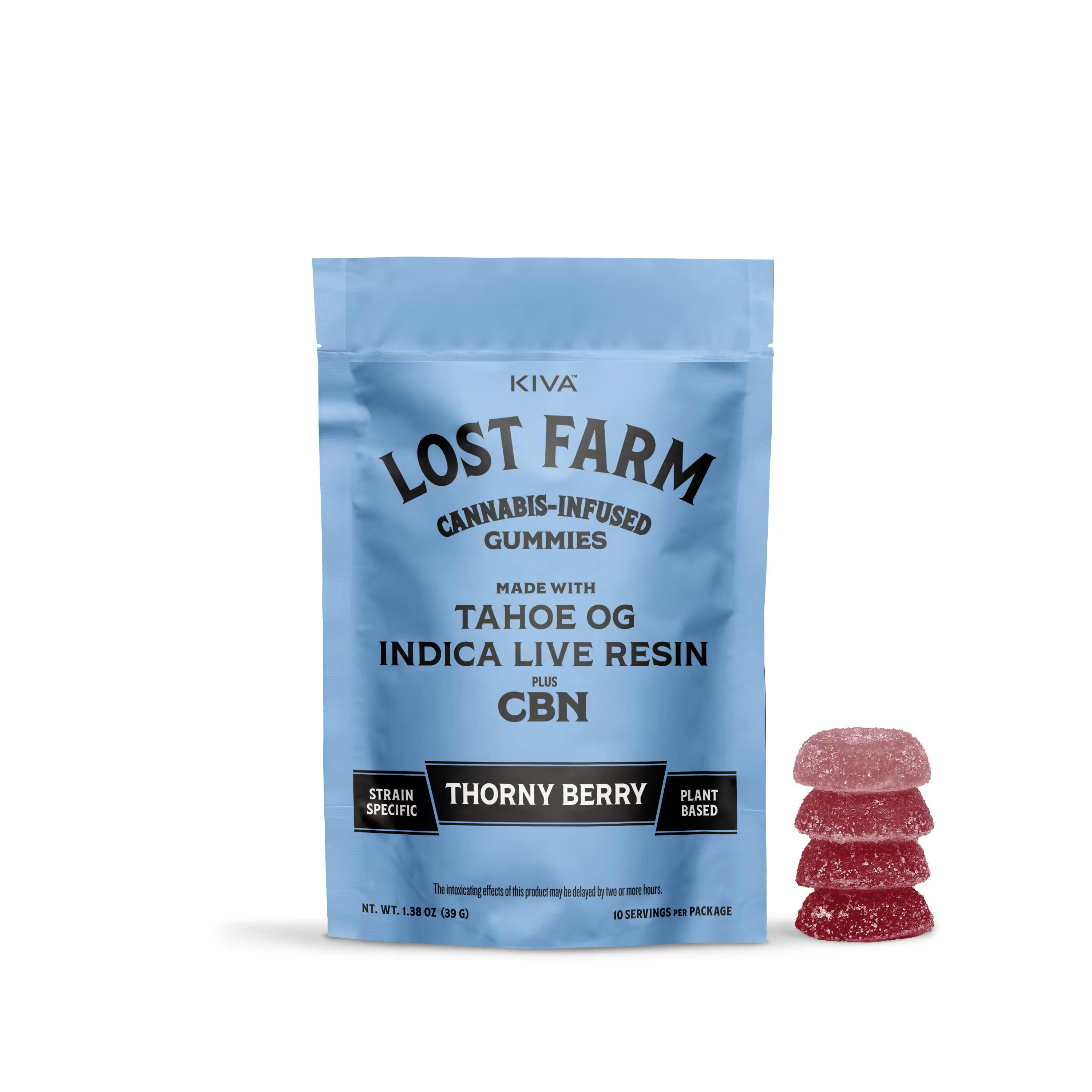 THORNY BERRY (TAHOE OG) | 100MG | 10PK LIVE RESIN + CBN