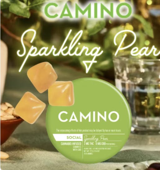 SPARKLING PEAR | 40mg | 20PK 2:6 THC:CBD