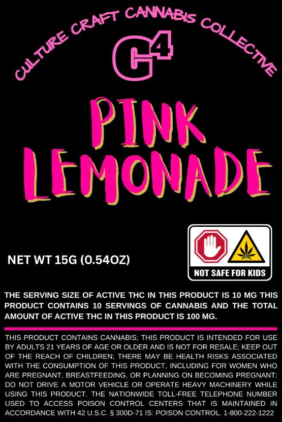 PINK LEMONADE | 100MG EDIBLE POWDER