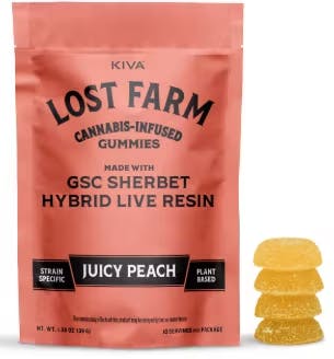 GSC Sherbet (10mg THC) | Live Resin | Soft Chew | 10 pack