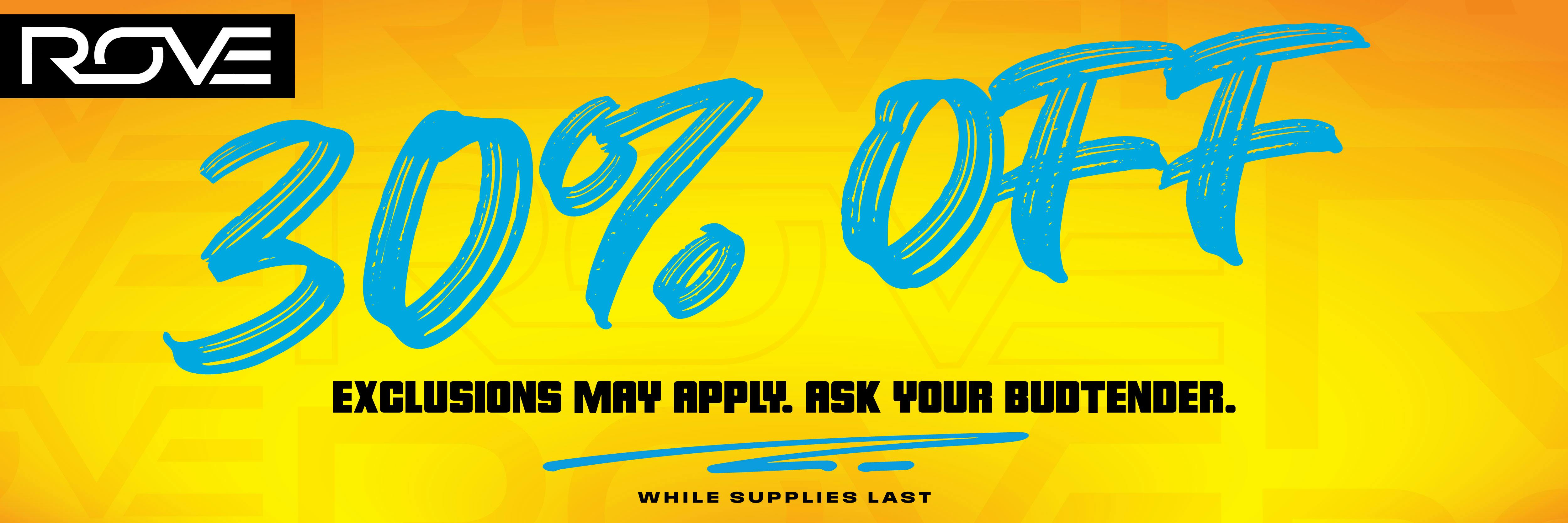 30% OFF ROVE