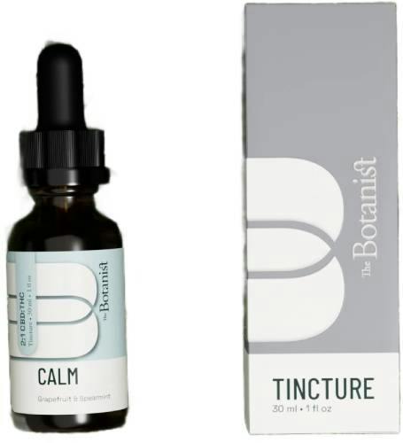 CALM 2:1 CBD:THC TINCTURE - 100mg | Tinctures | THE BOTANIST | Parkway ...