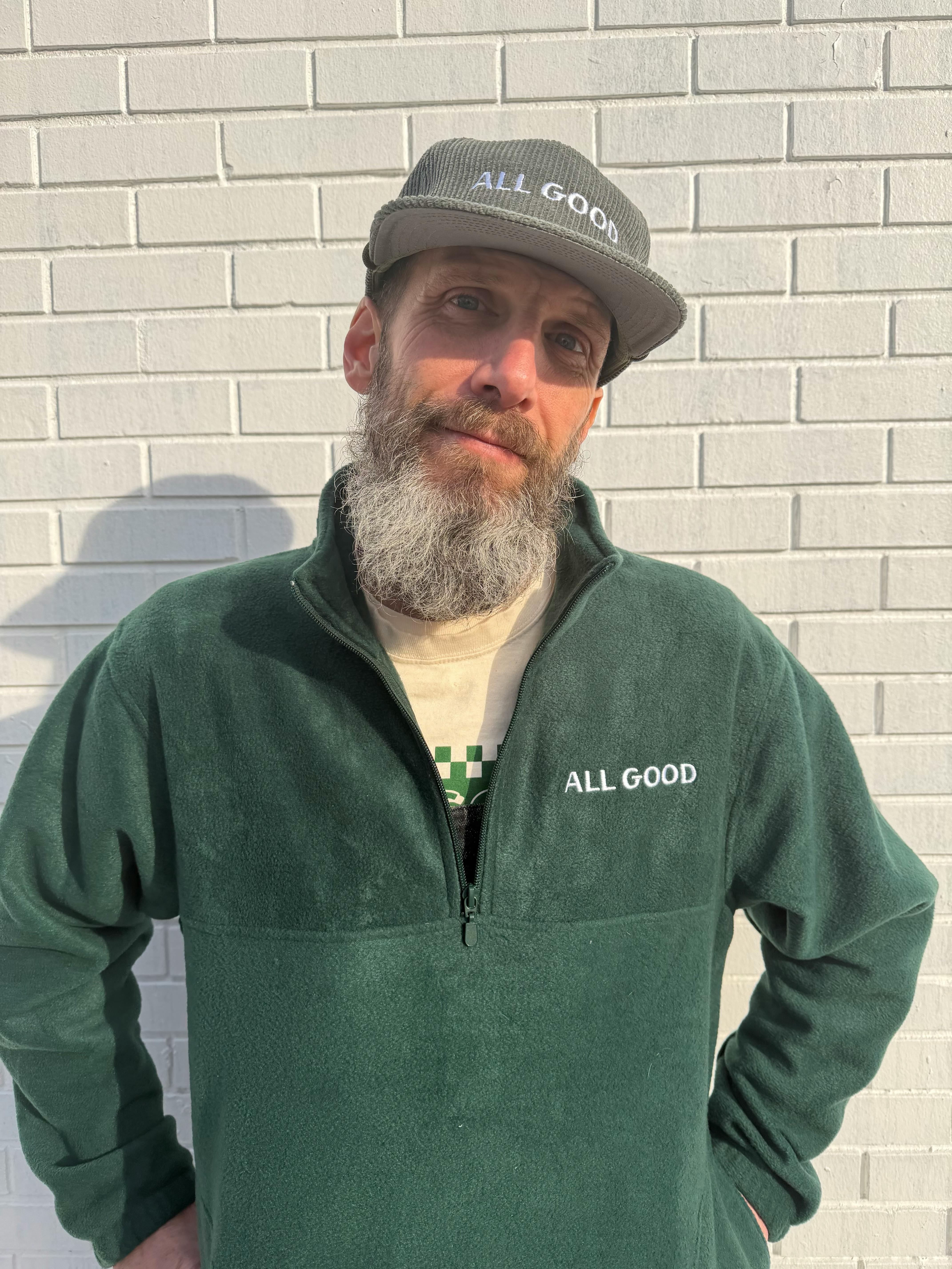 All Good | Corduroy Hat | Green