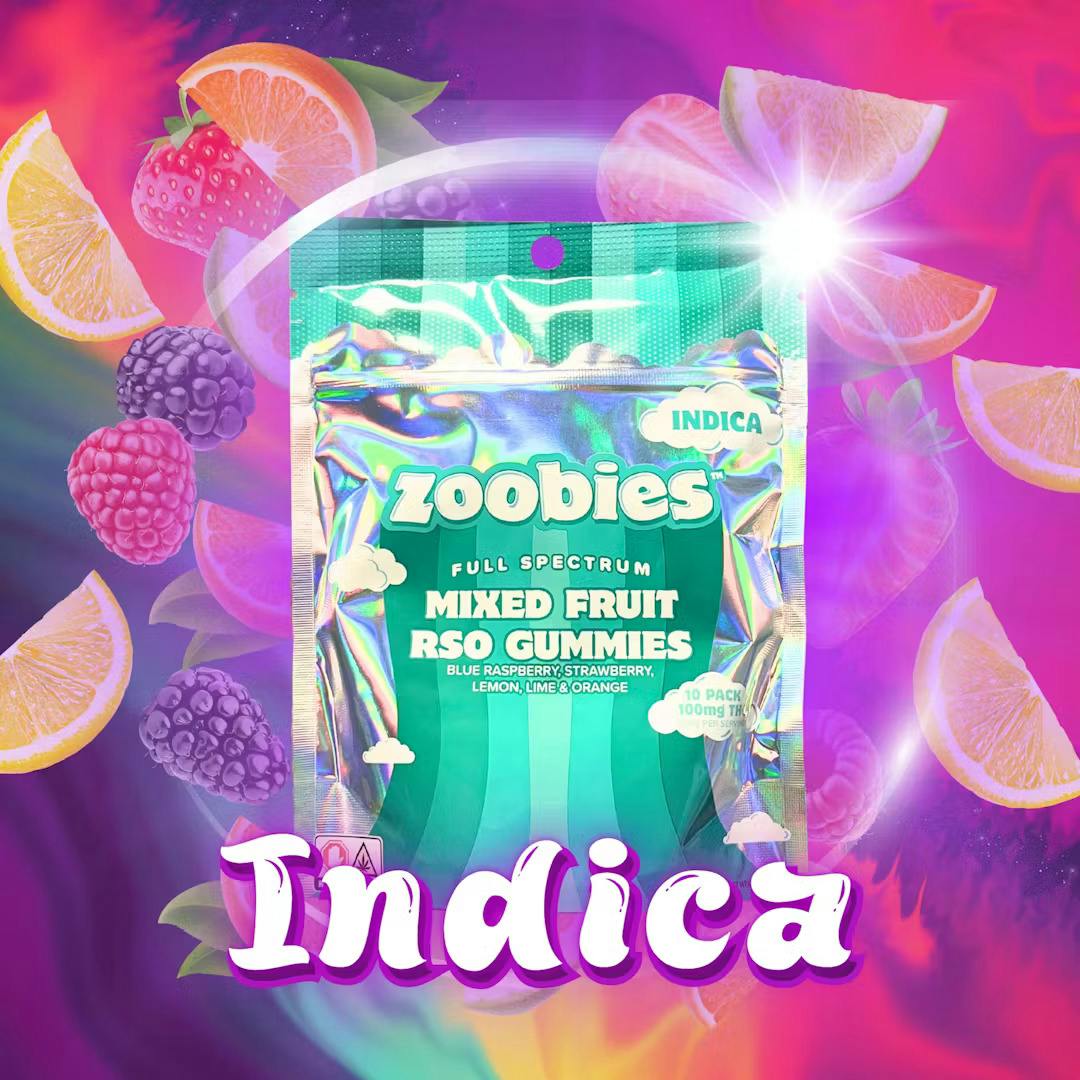 Indica Mixed Fruit RSO  [10pk]