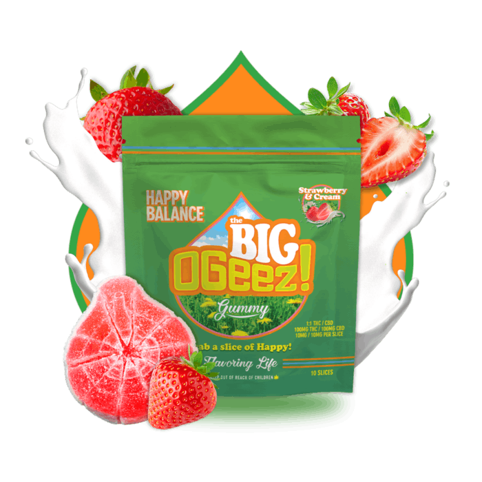 Big Happy Balance Strawberry and Cream