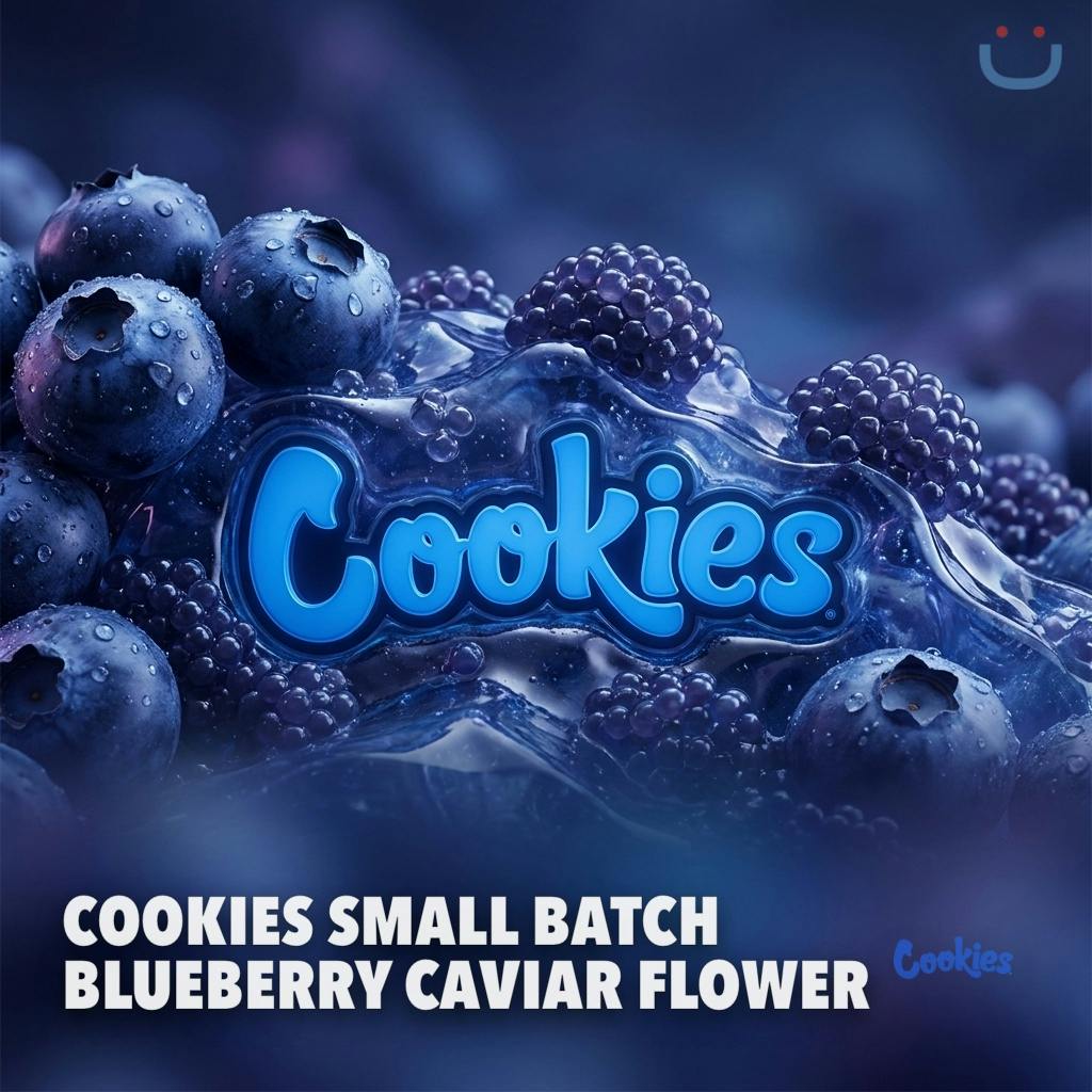 Cookies Small Batch Blueberry Caviar Flower 3.5G