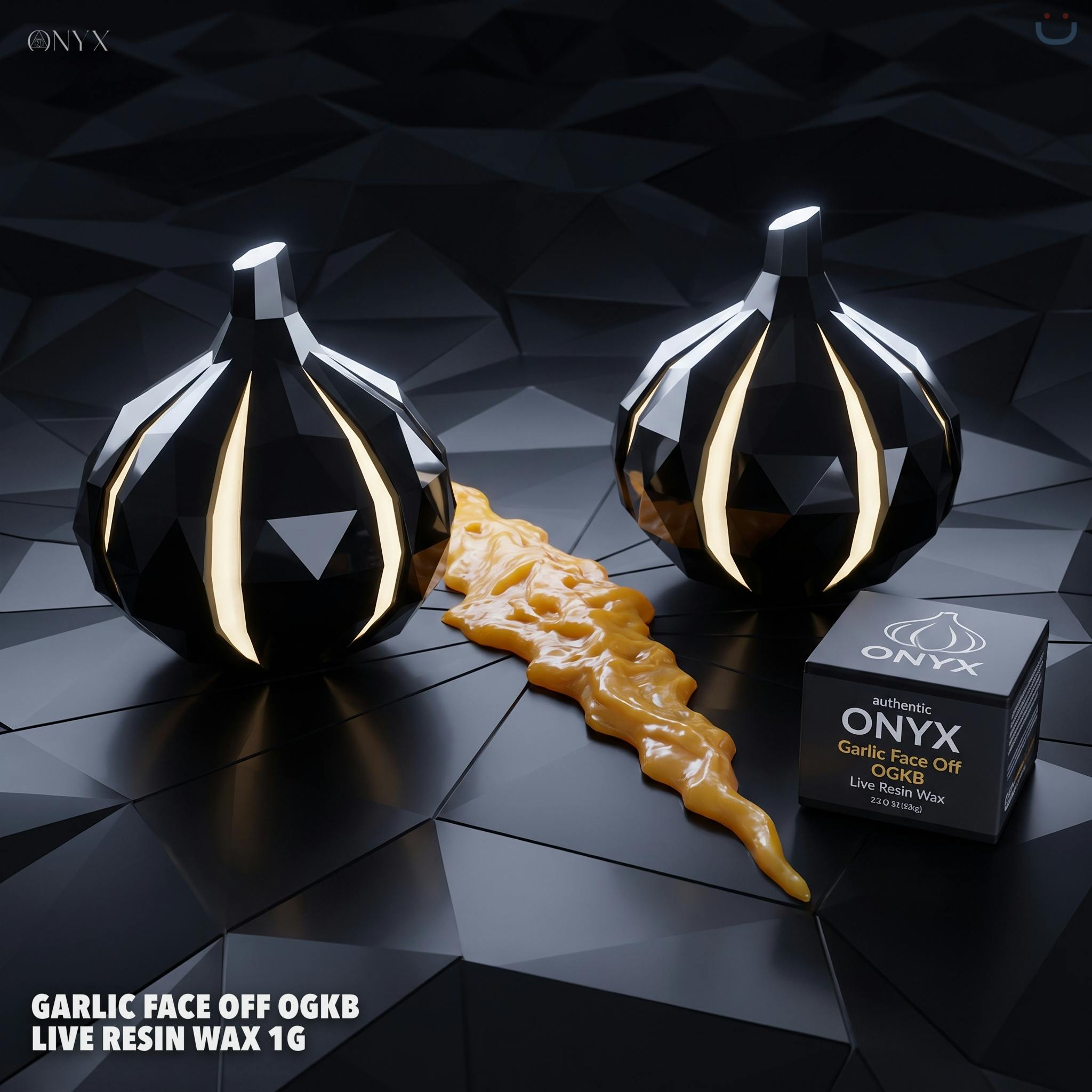 Garlic Face Off OGKB Live Resin Wax 1g