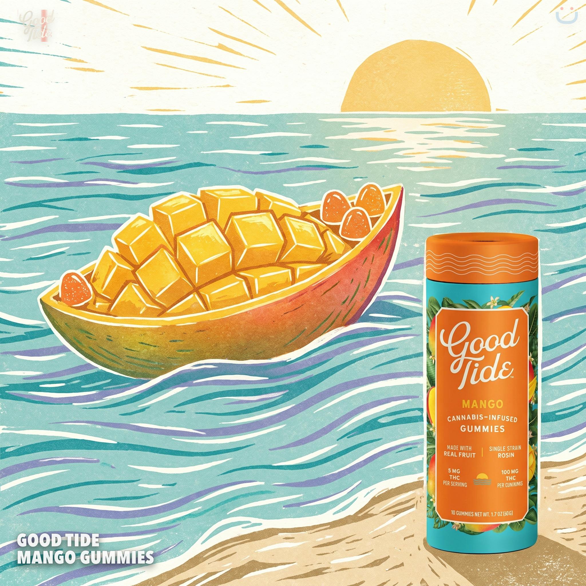 Good Tide Mango Gummies