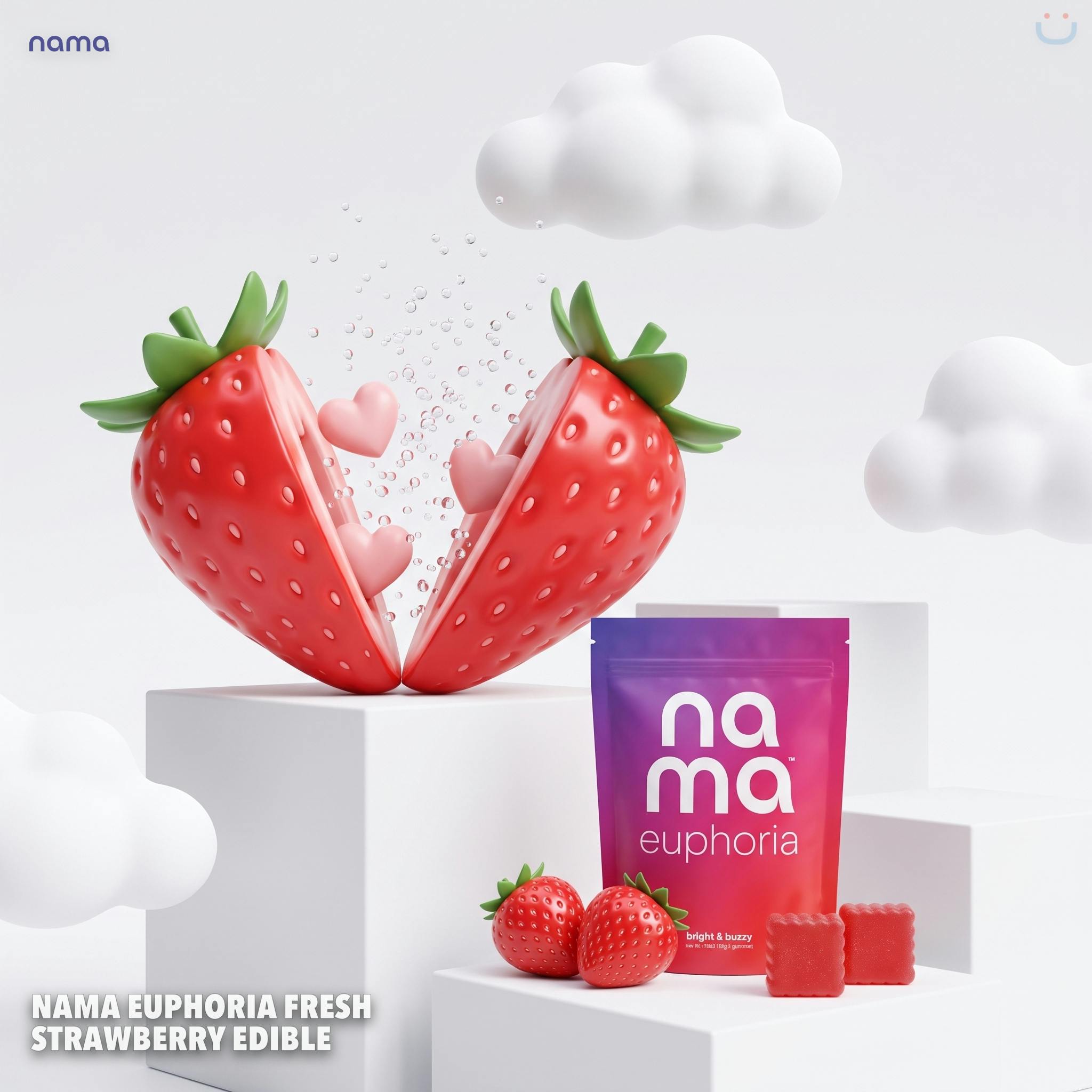 Nama Euphoria Fresh Strawberry Edible