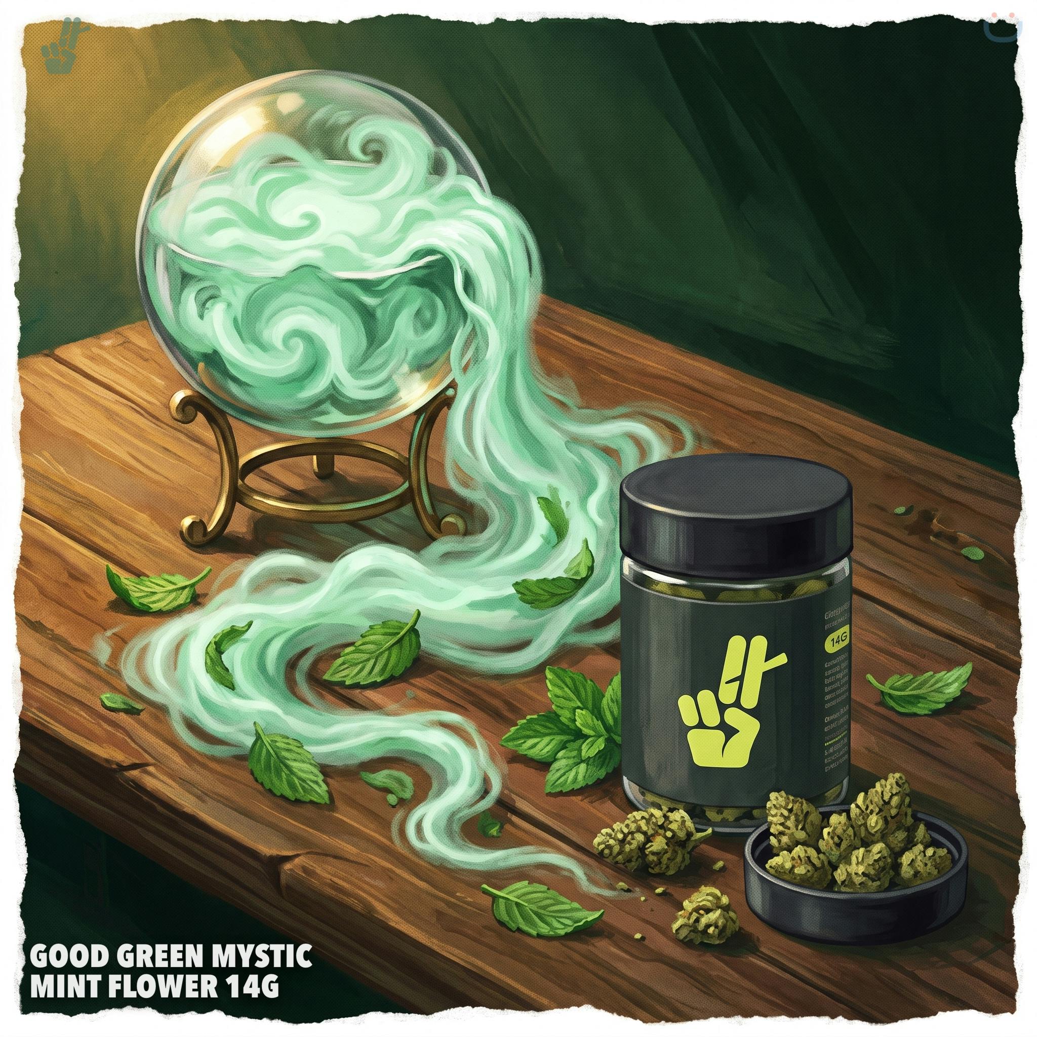 Good Green Mystic Mint Flower 14G