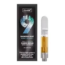 Clade9 Diamond Dust Cured Resin Vape 1G