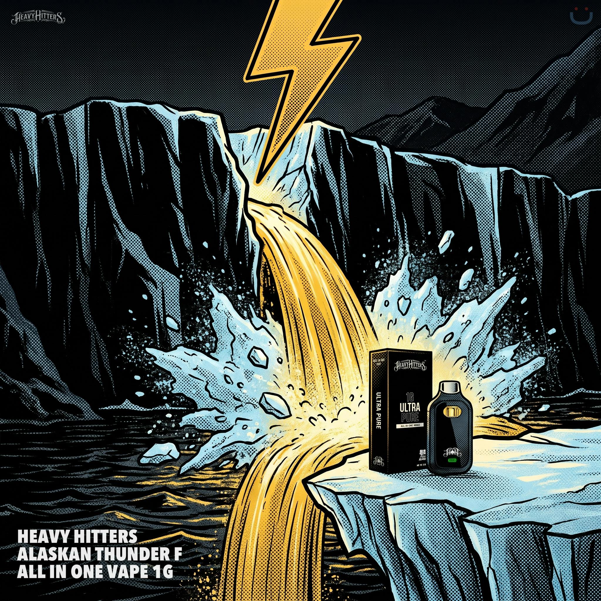 Heavy Hitters Alaskan Thunder F All In One Vape 1G