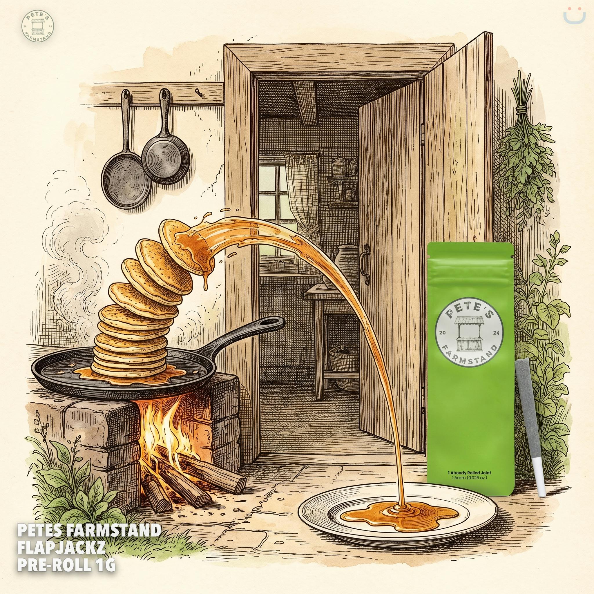 Petes Farmstand Flapjackz Pre-roll 1G