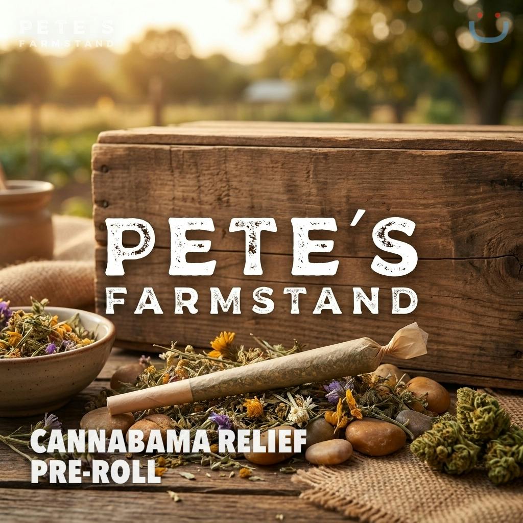 Petes Farmstand CannaBama Relief Pre-roll 1G