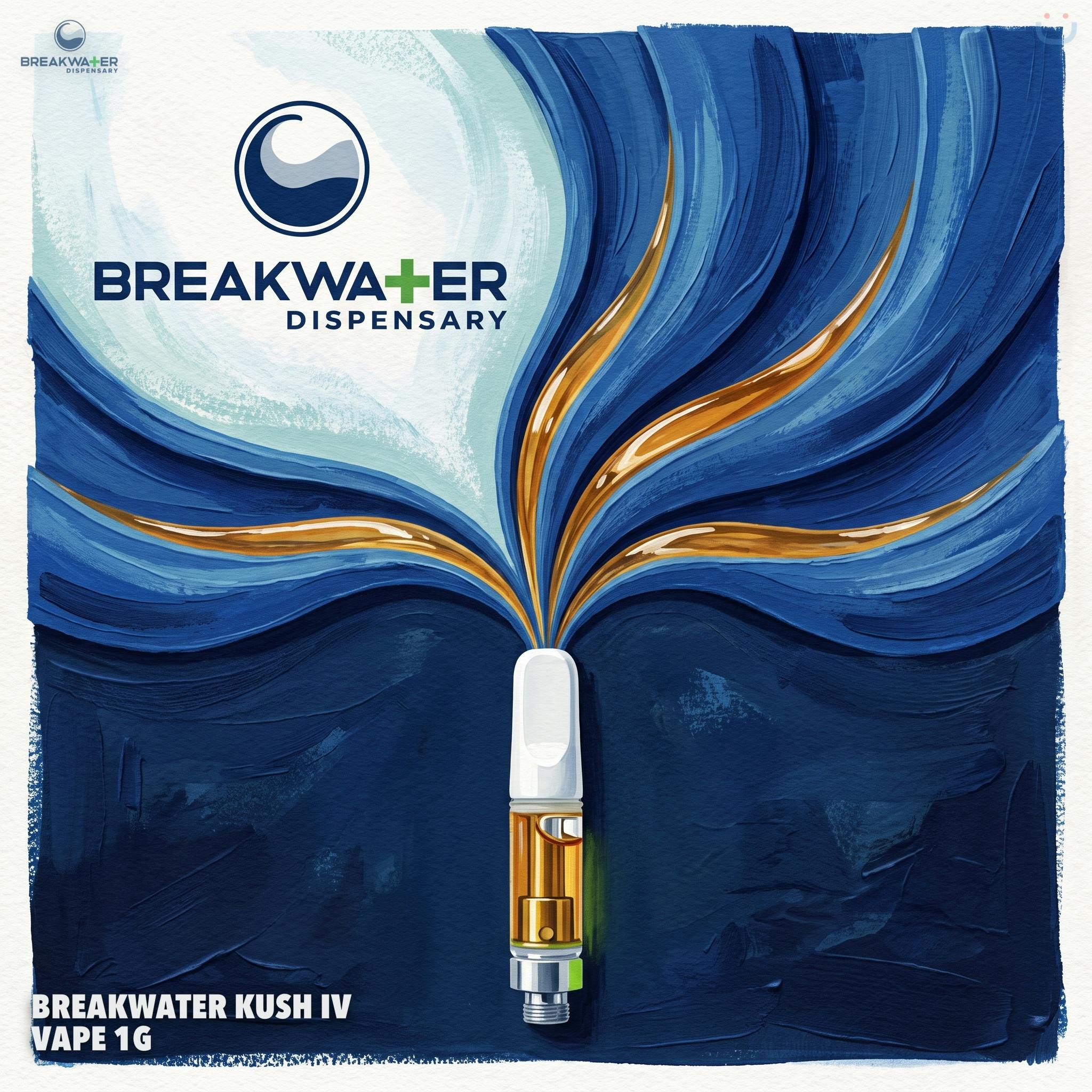 Breakwater Kush IV Vape 1G