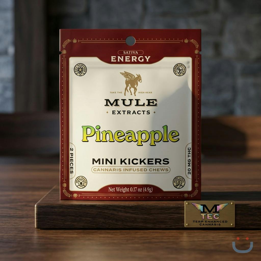 Mule Extracts Pineapple Gummies
