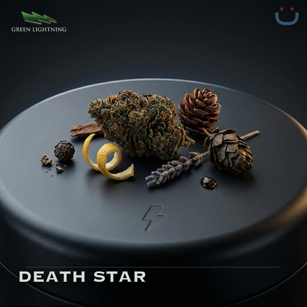 Green Lightning Death Star Flower 3.5G