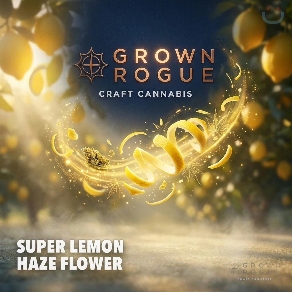 Grown Rogue Super Lemon Haze Flower 3.5G