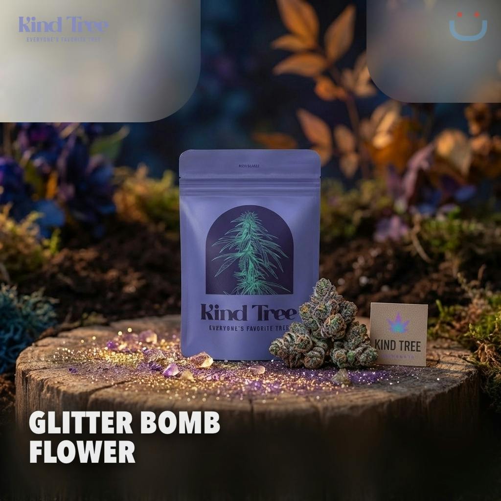 Kind Tree Glitter Bomb Flower - 3.5 G