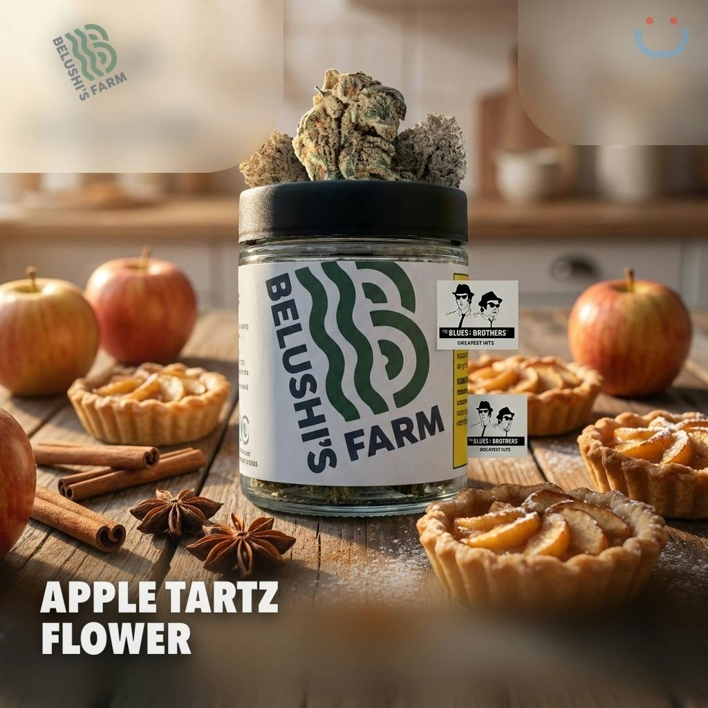 Belushi Farms Apple Tartz Flower 3.5G