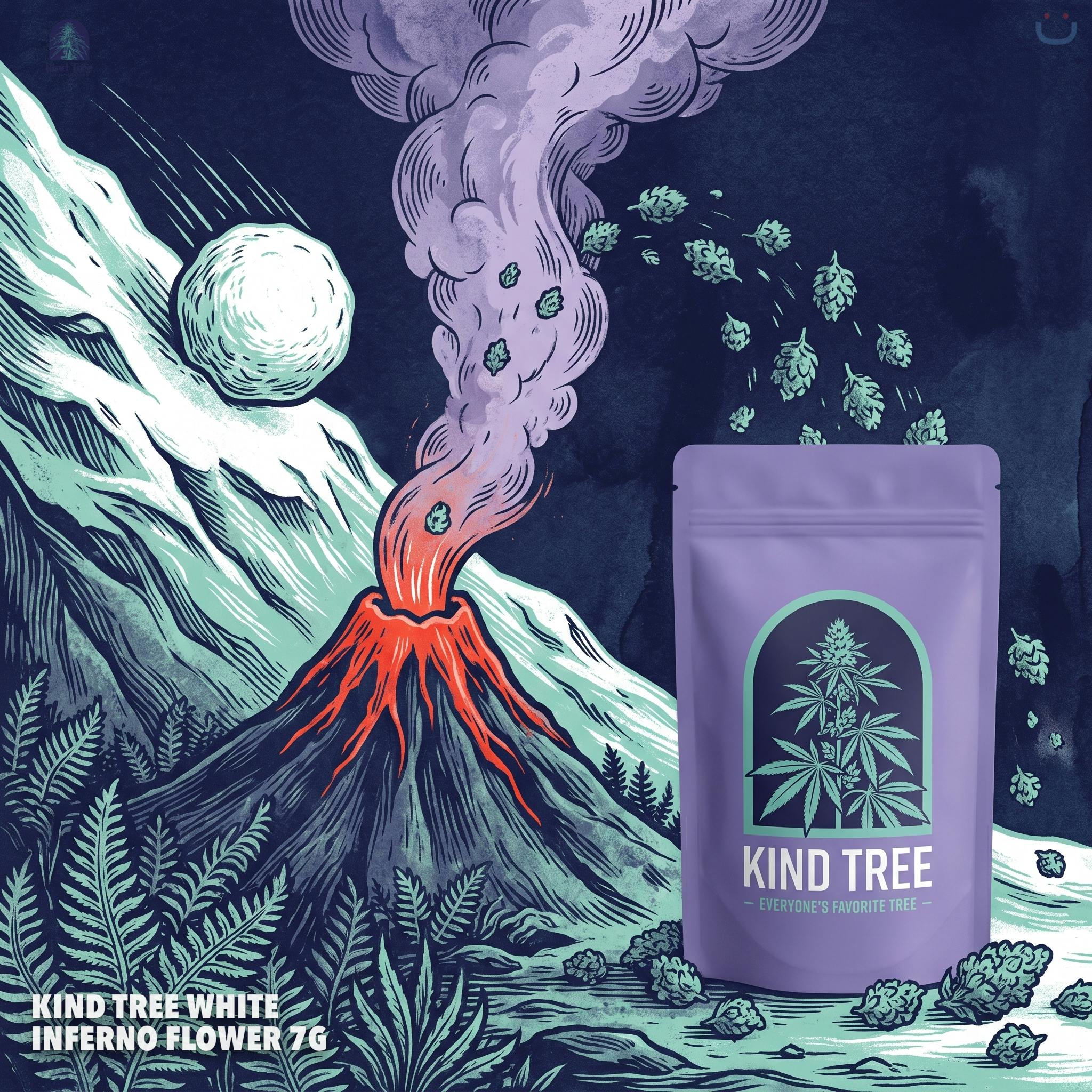 Kind Tree White Inferno Flower 7G