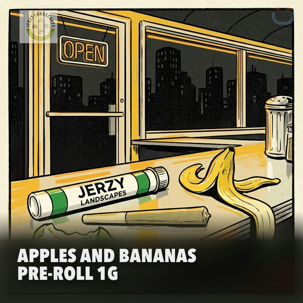 JERZY LANDSCAPES APPLES AND BANANAS PRE-ROLL 1G