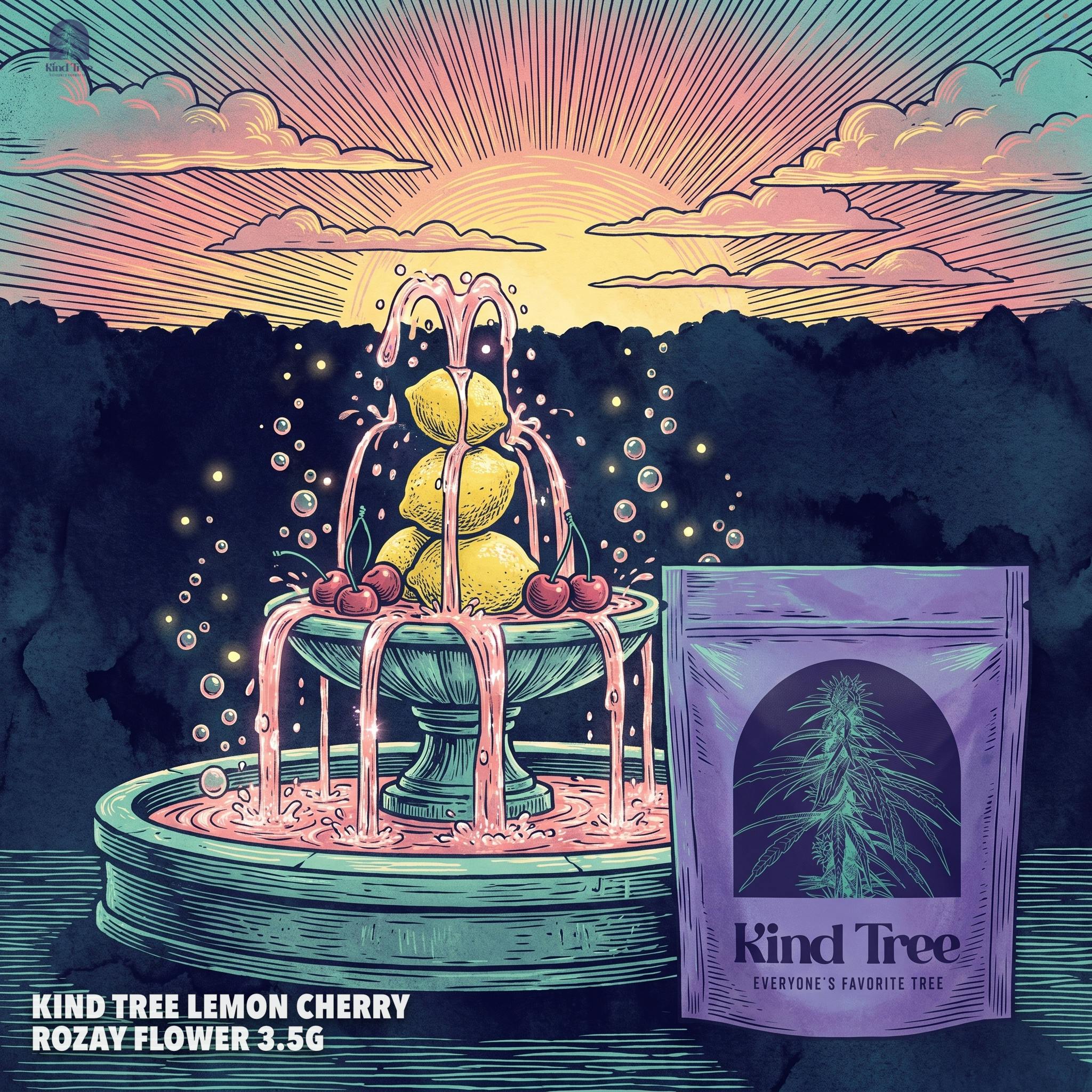 Kind Tree Lemon Cherry Rozay Flower 3.5G