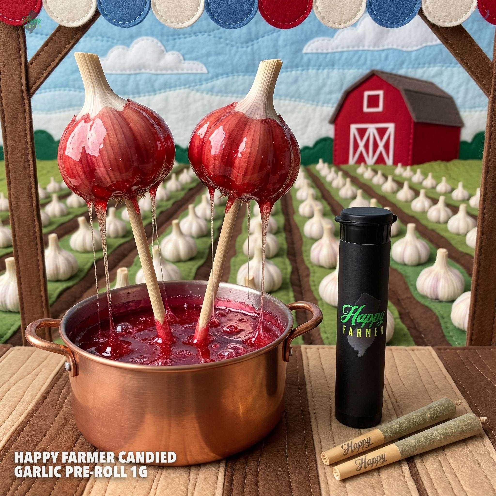 Happy Farmer Candied Garlic Pre-roll 1G