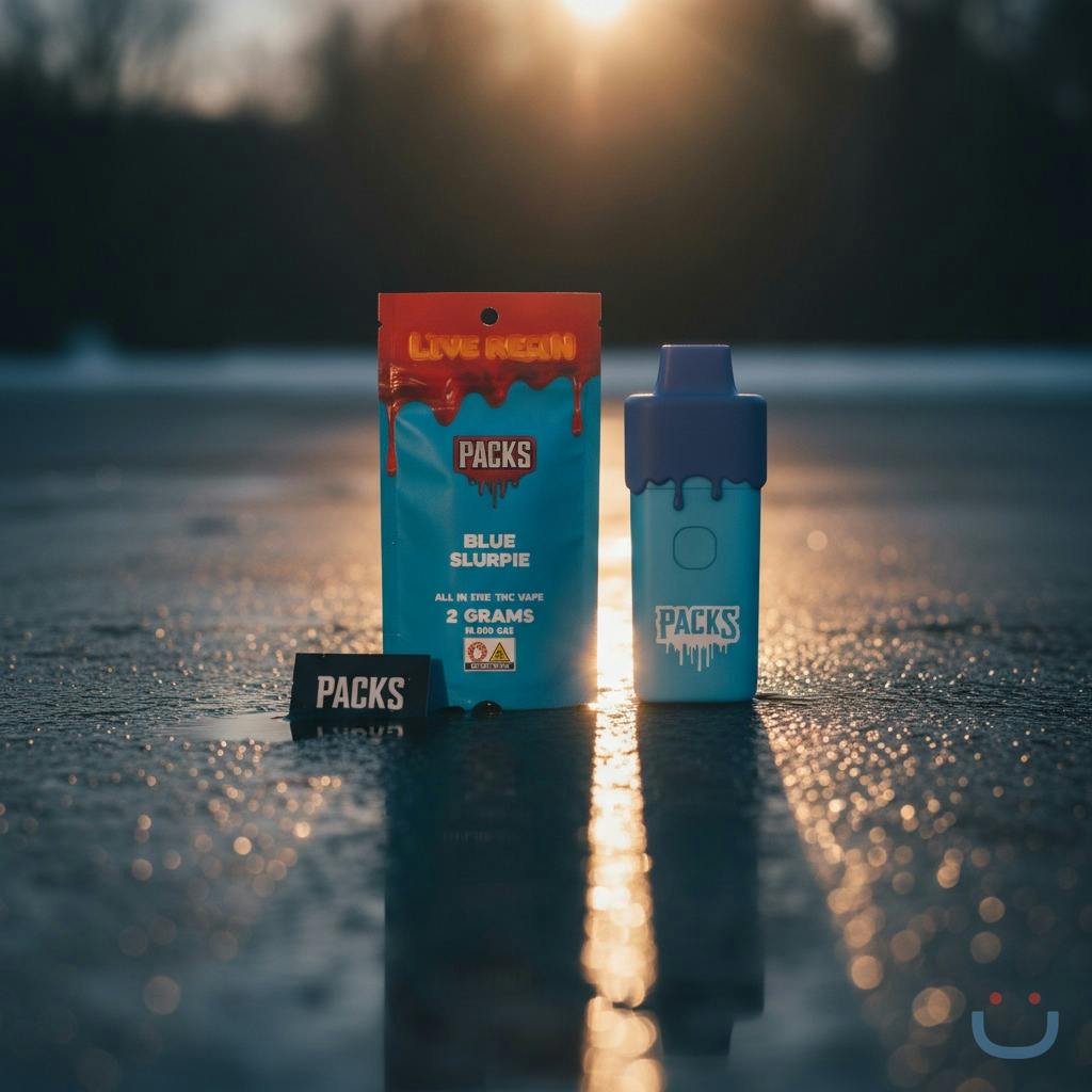 Pack Pods Blue Slurpie Disposable Vape 2G