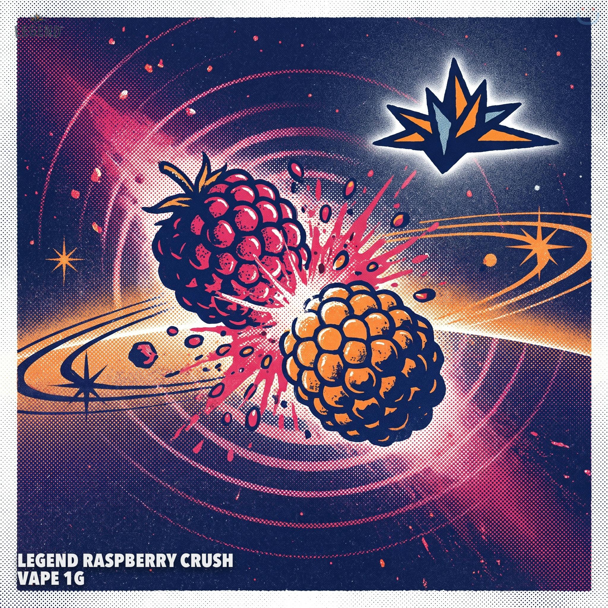 Legend Raspberry Crush Vape 1G