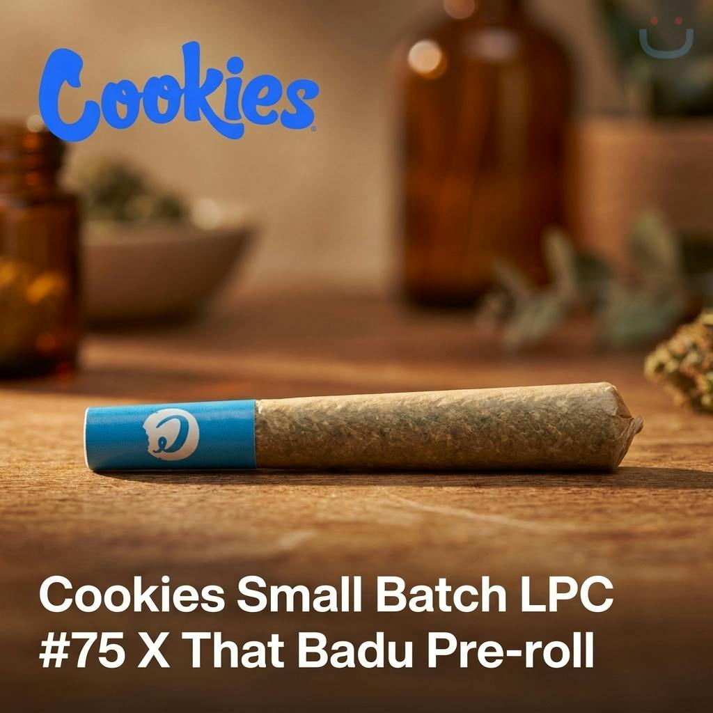 Cookies Small Batch LPC #75 X That Badu Pre-roll 1G 2 Pack