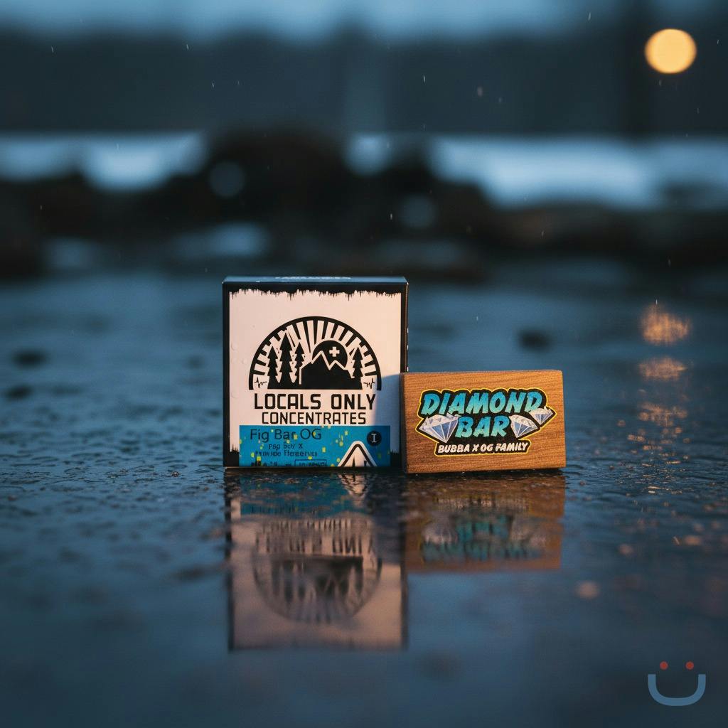 Locals Only Fig Bar Wet Diamonds Concentrate 1G