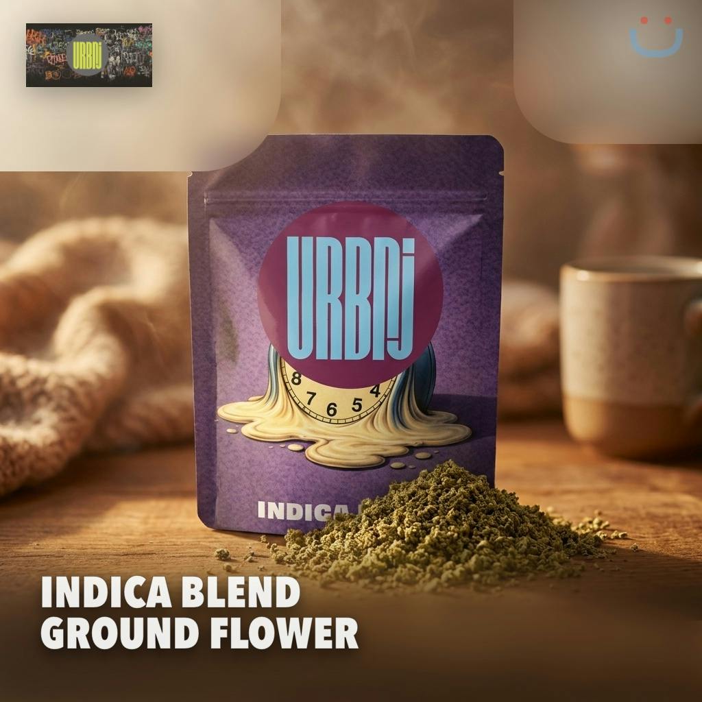 URBNJ Indica Blend Ground Flower 14G