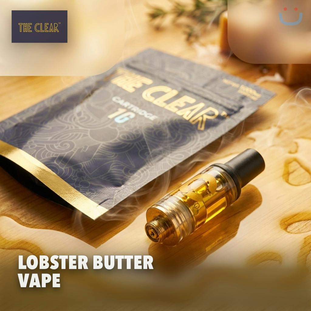 The Clear Lobster Butter Vape 1G