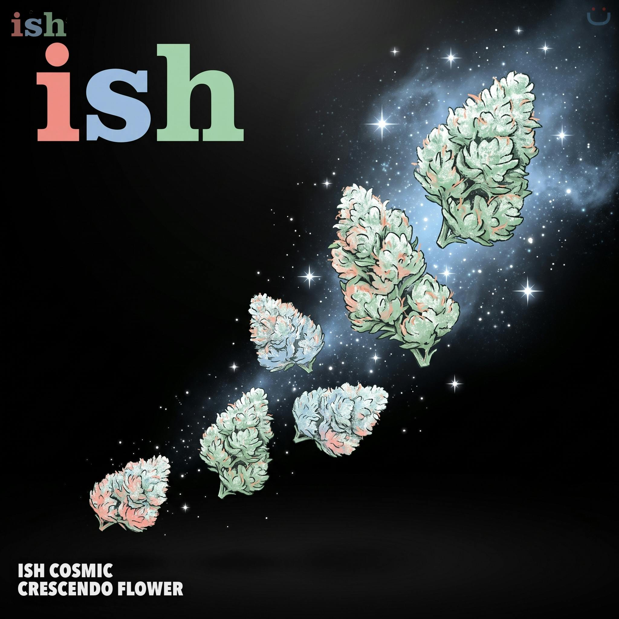 ISH Cosmic Crescendo Flower