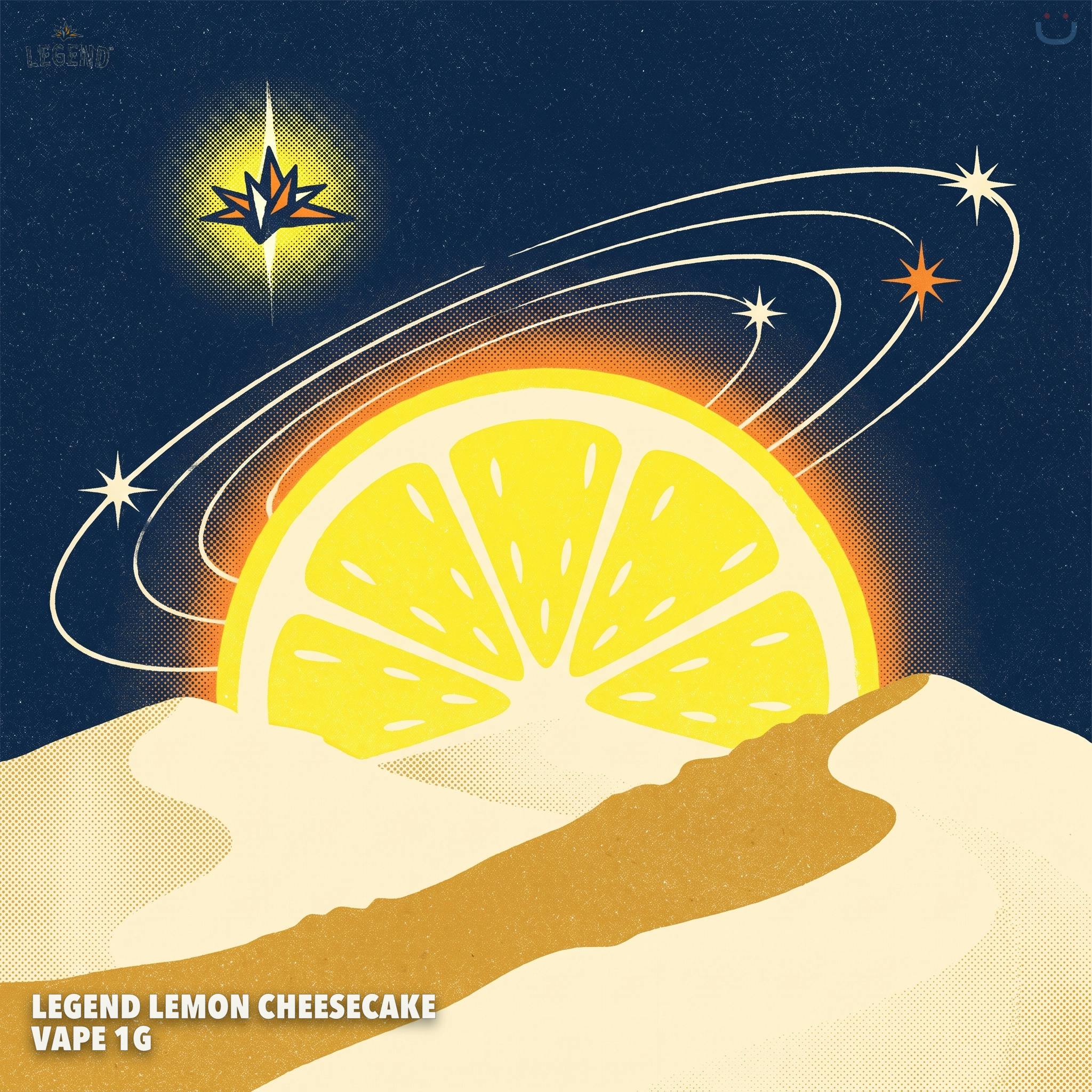 Legend Lemon Cheesecake Vape 1G