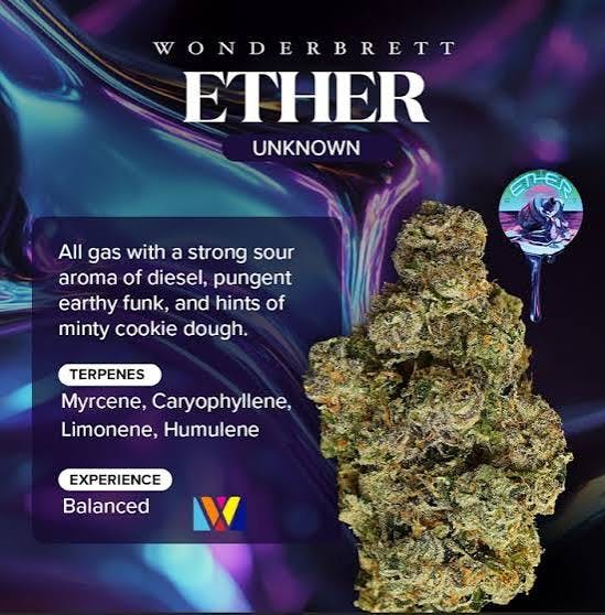 Wonderbrett Ether Flower 3.5g